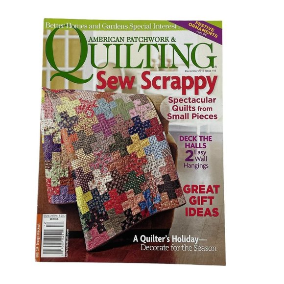 Better Homes & Gardens American Patchwork & Quilting Magazines Full Year 2012 - Picture 7 of 7